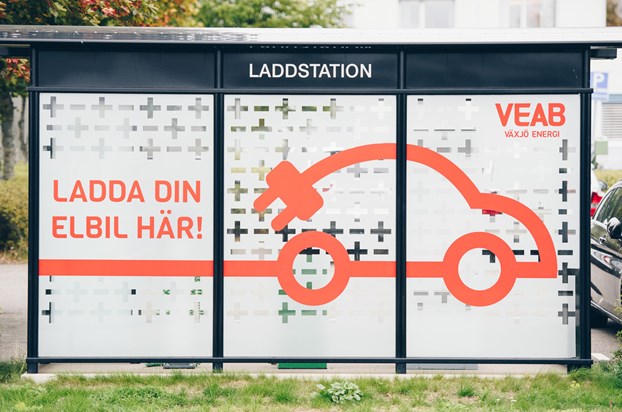 Snabbladdare vid Kvarnvägen