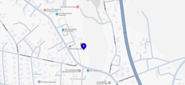 Stationsvägen 2, Näckrosenparkeringen