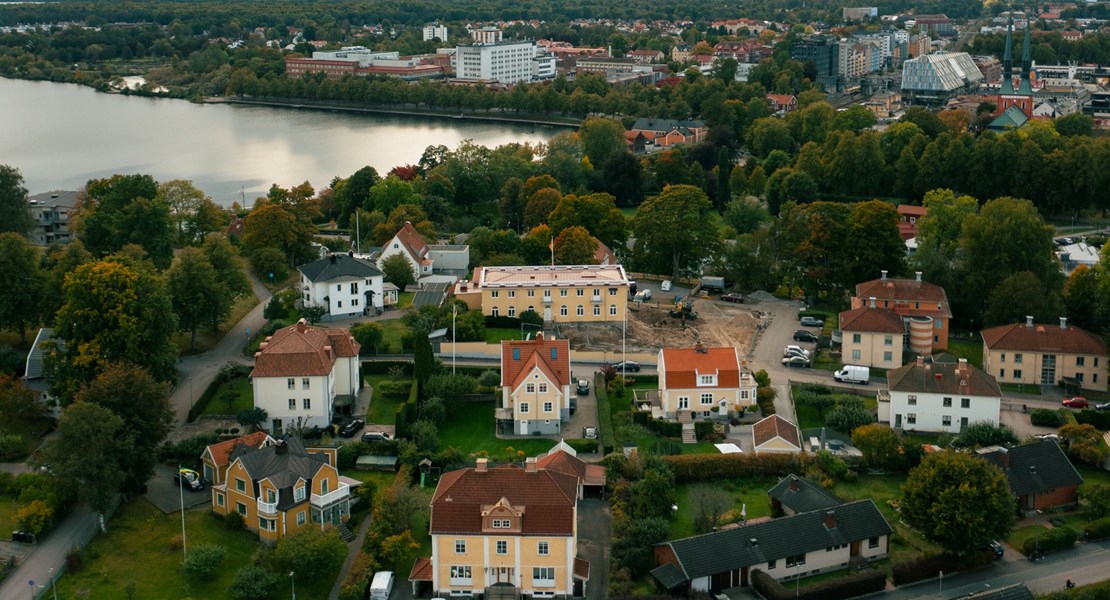 Staglabergets våningar tar form