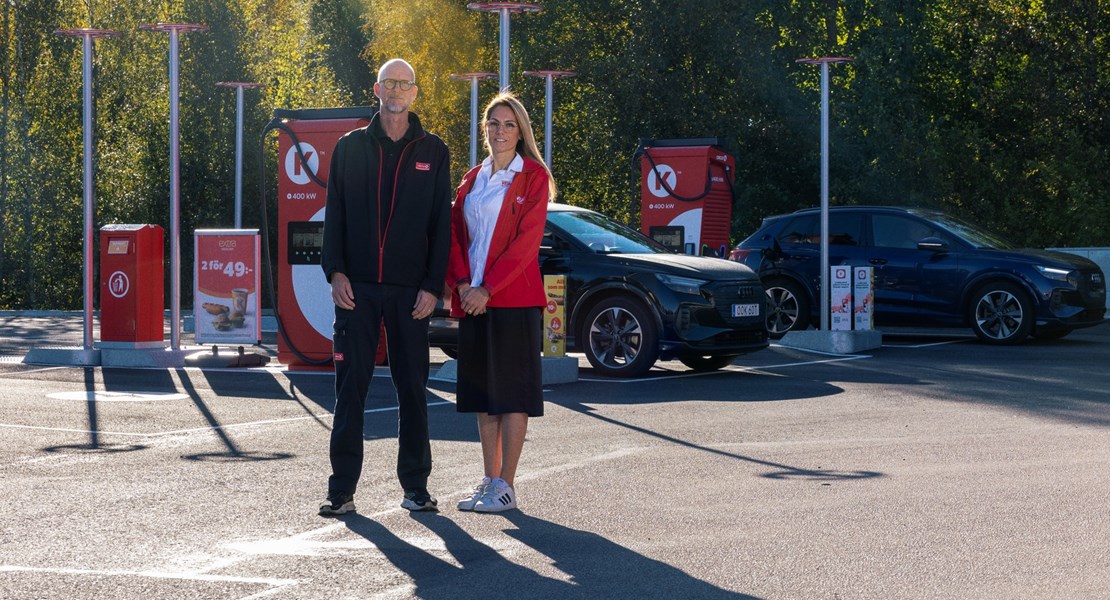 Circle K satsar på fler laddstolpar