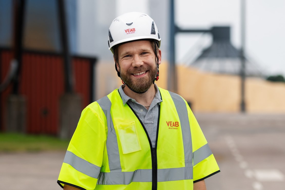 Tobias Velander, driftchef Växjö Energi. Foto: Växjö Energi