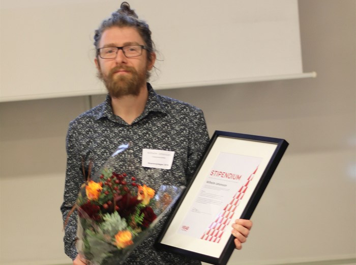 Växjö Energi delar ut Bioenergistipendium till masterstudent vid Linnéuniversitetet