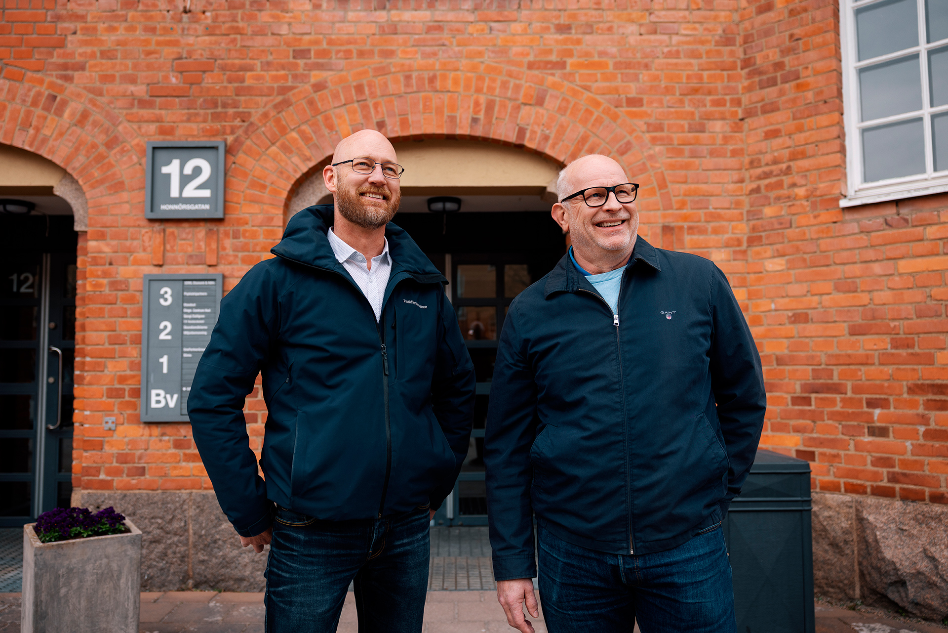 Daniel Sj&ouml;d&eacute;n och Harald Trygg