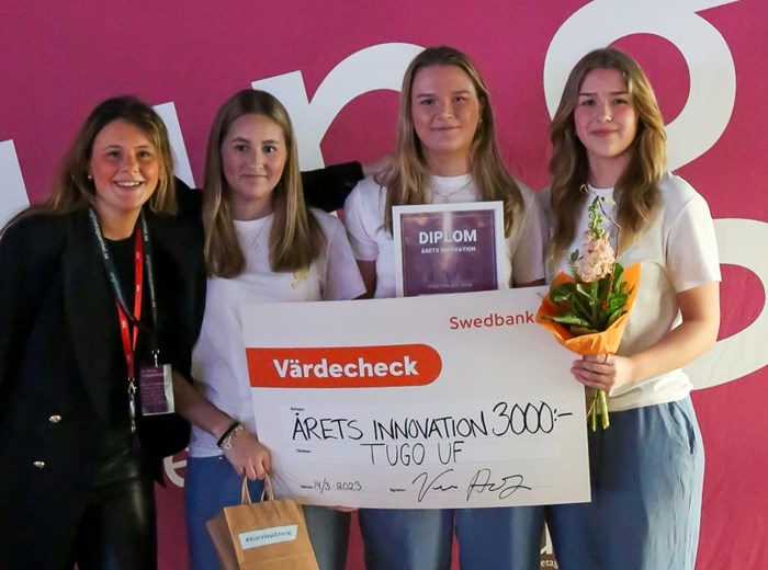 TuGo UF från Växjö vann Årets innovation 2023