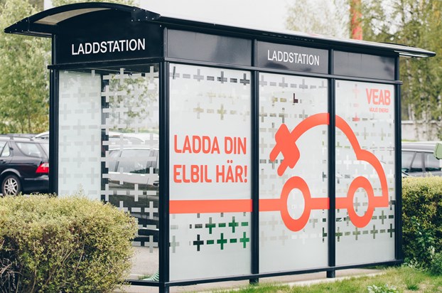 Snabbladdare vid Kvarnvägen