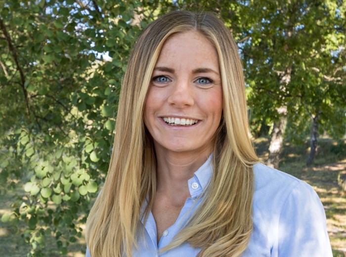 Sofie Rothén, projektledare för samverkansprojektet på Växjö Energi.
